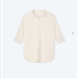 Summersalt perfect boyfriend shirt